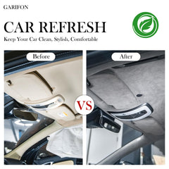 Garifon installed headliner inside car demonstrating seamless OEM-style finish