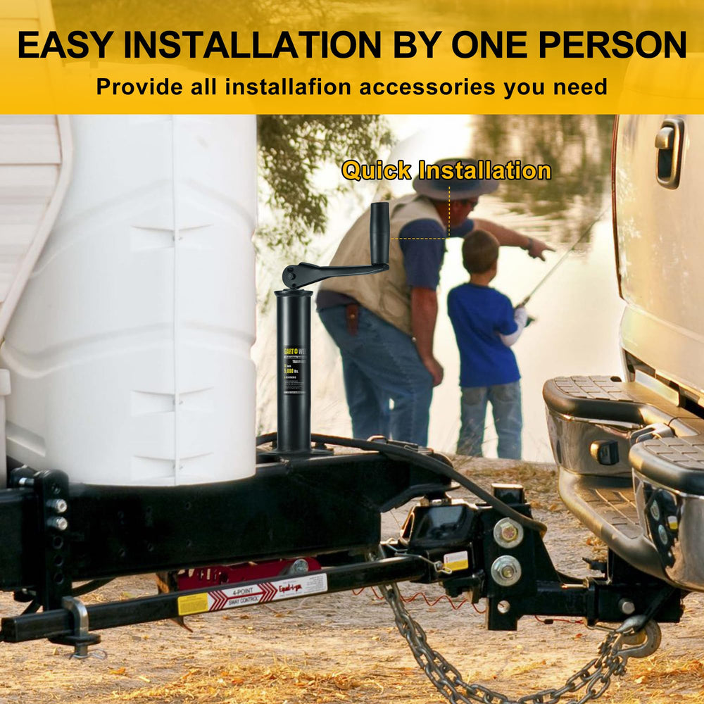 GARTOWEE height fully extended showing maximum reach and versatility benefit