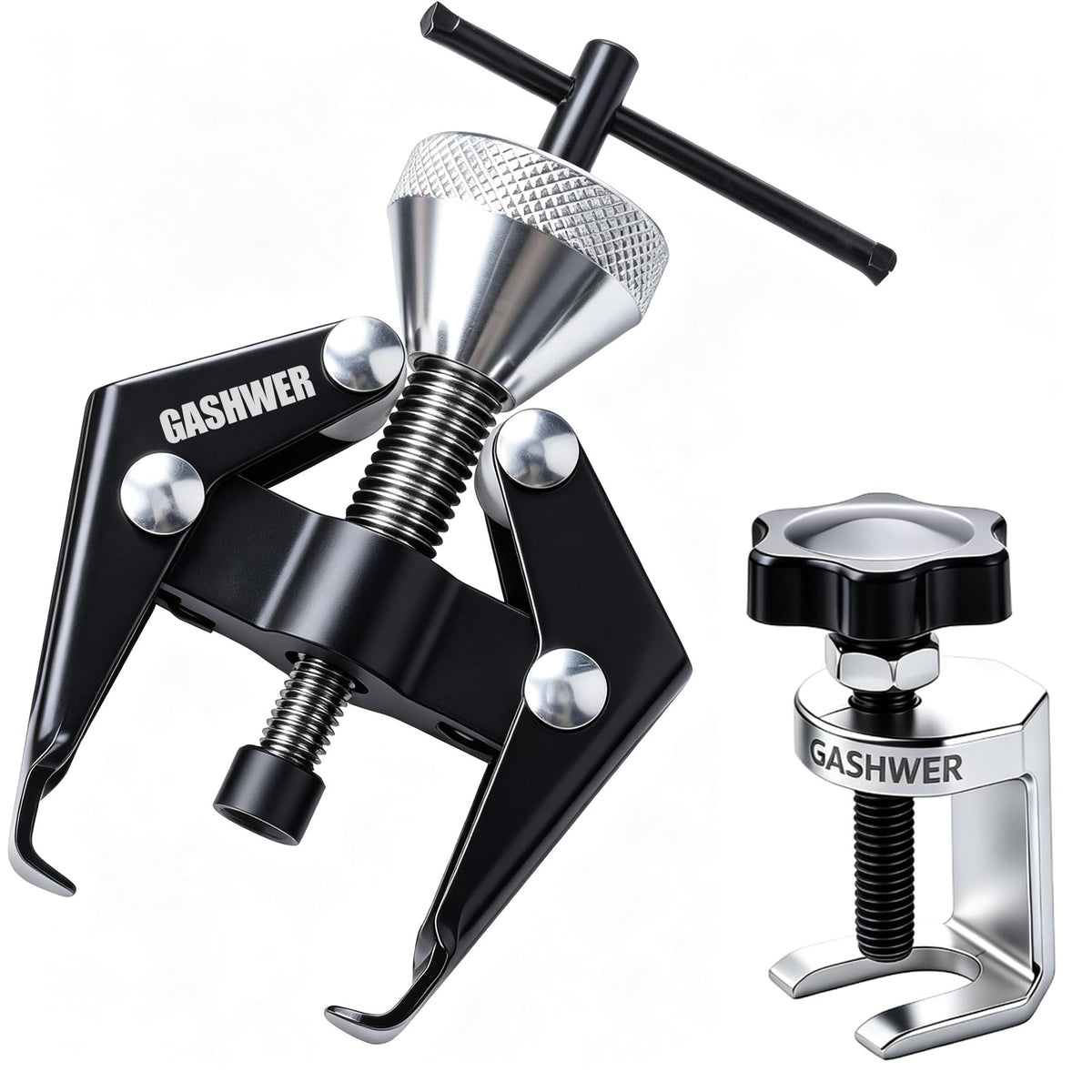 Gashwer front view tool on white showing robust design and easy grip benefit