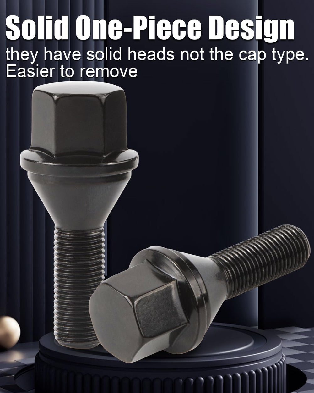 GAsupply lug bolt installed on Jeep wheel showing proper seating and safety benefit