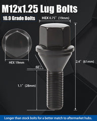 GAsupply packaged box opened with 20 bolts neatly arranged for easy replacement