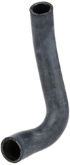 Gates molded coolant hose front view showing shape and connectors for quick fit