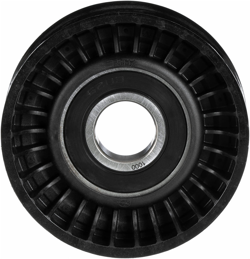 Gates 38018 close-up of bearing and thermoplastic surface highlighting durable construction