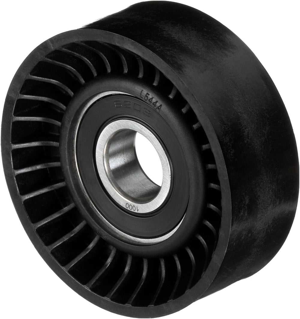 Gates 38018 front view showing pulley profile and OE fit for accurate replacement