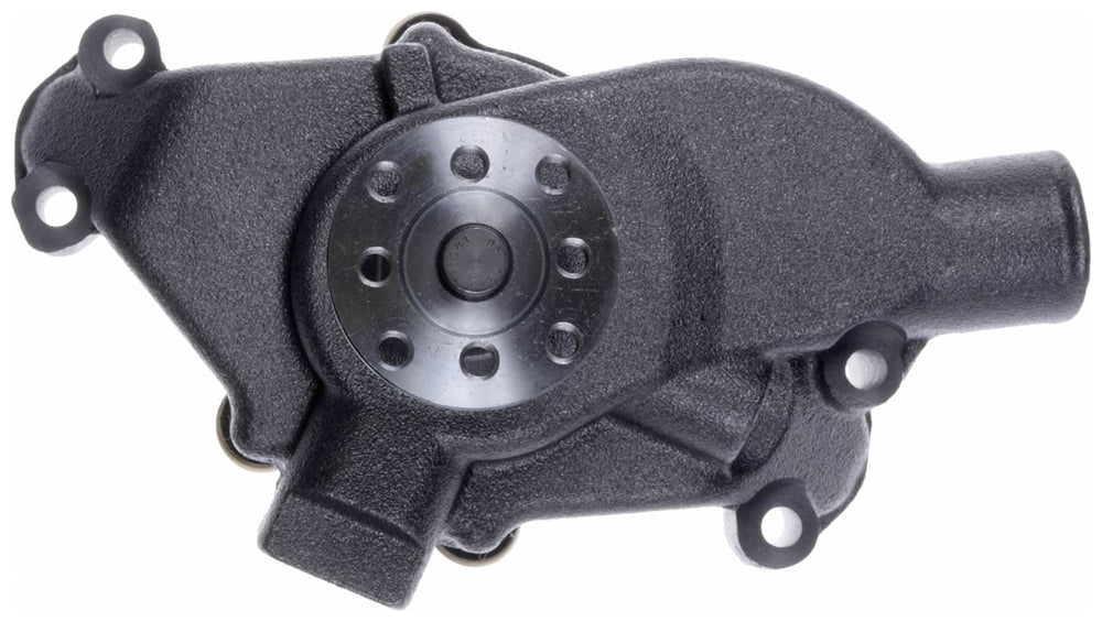 Gates 43106 impeller closeup highlighting alloy finish and durability for consistent coolant flow