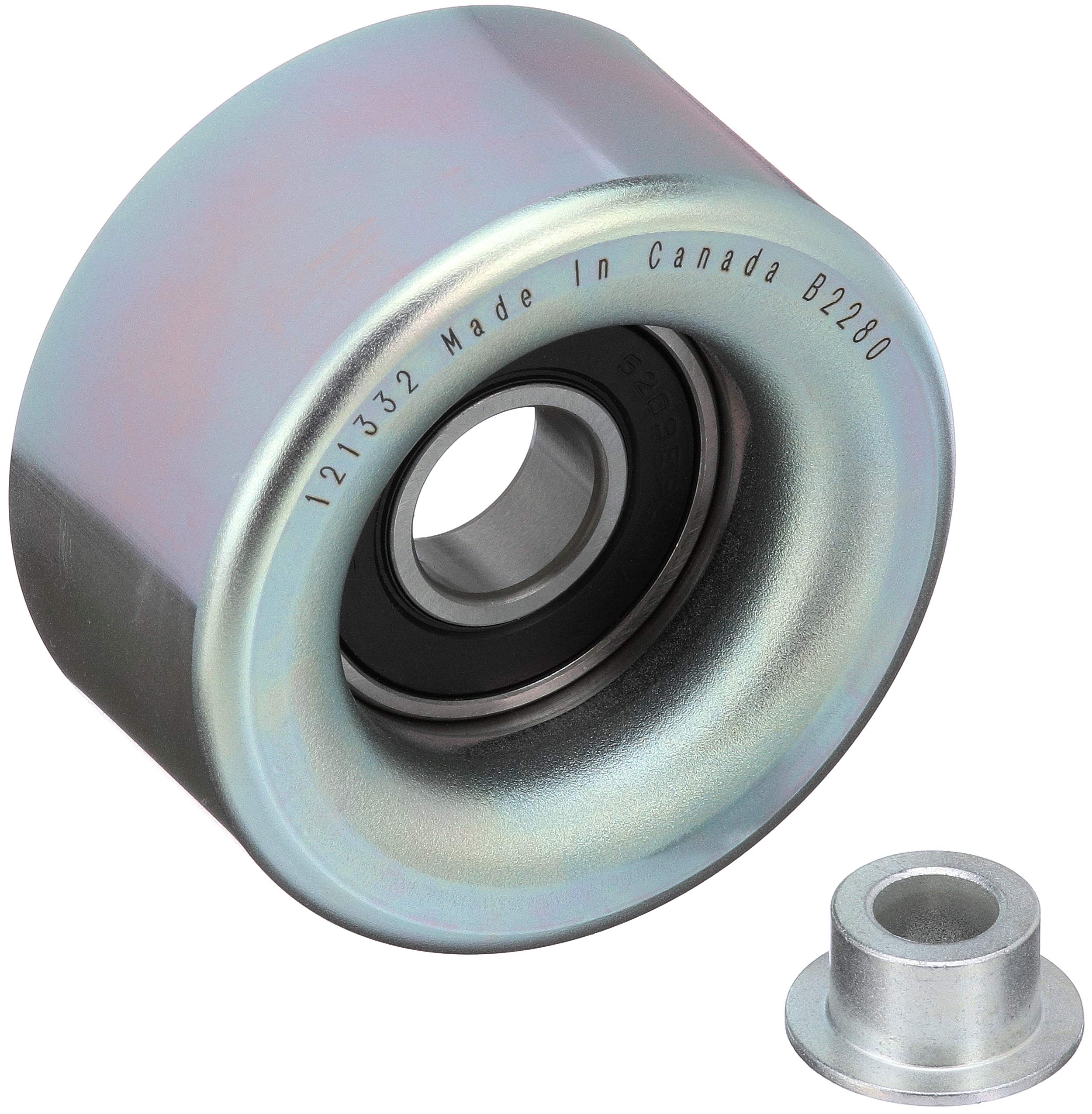 Gates DriveAlign front view showing pulley face and correct fit reducing belt wear