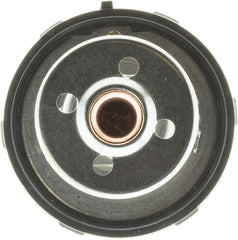 Gates thermostat installed in engine housing demonstrating correct fit and dependable operation