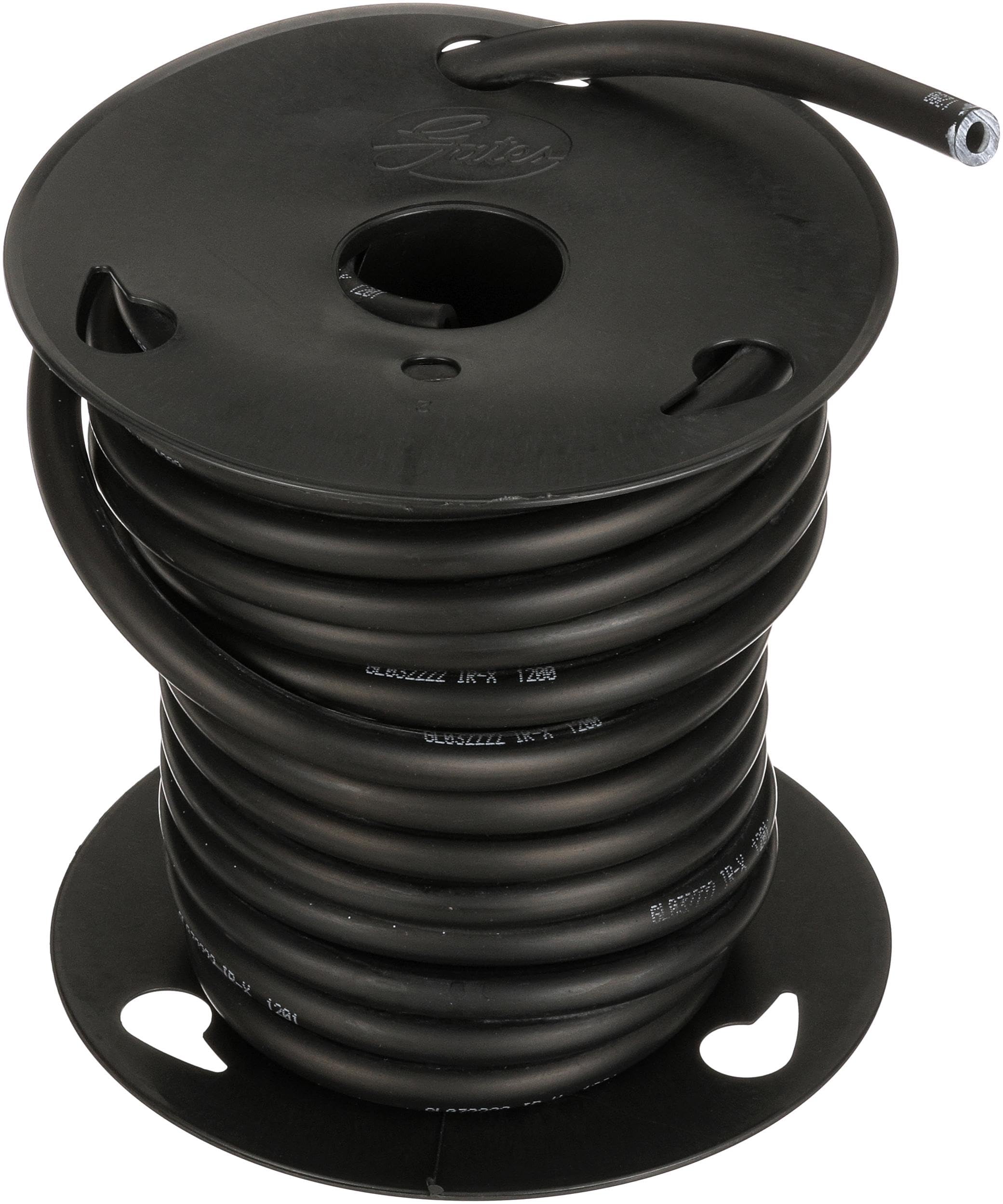 Gates 27044 front packaging showing 50ft hose and product label benefits