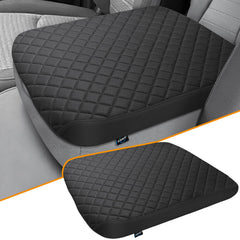 GAWAF front view of gray center console cover improves arm comfort