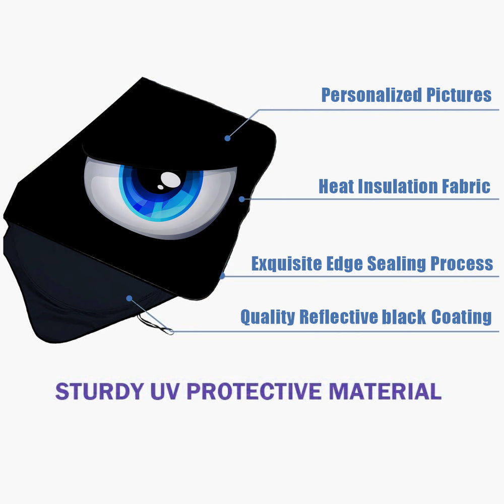 Gayruaicjz Blue Eyes packaged with pouch for easy storage benefit