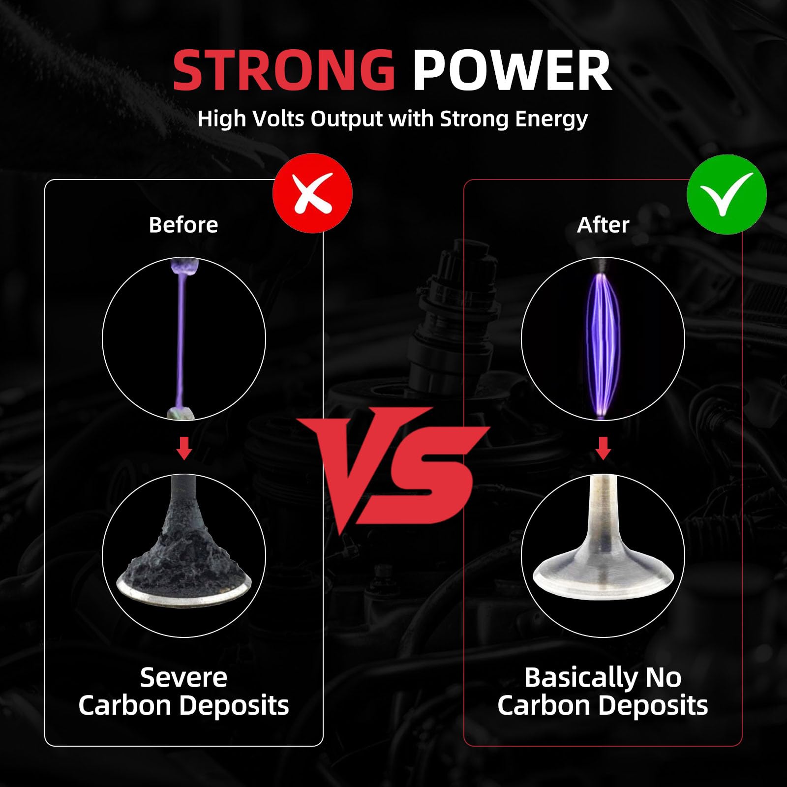 GBTAD old versus new coils comparison showing visible performance gain