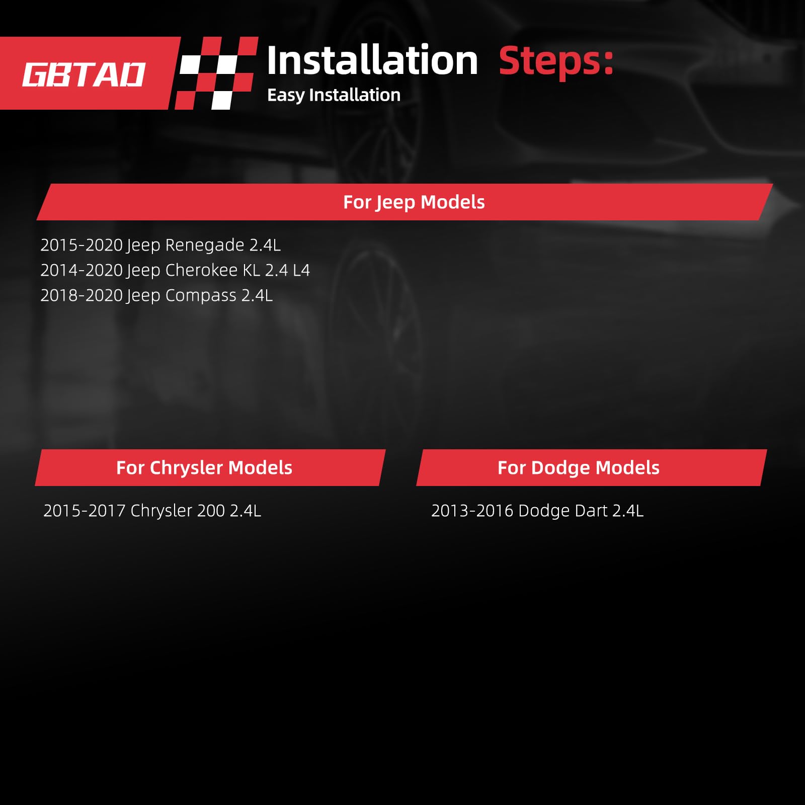 GBTAD technician installing kit in garage to illustrate easy DIY replacement and savings