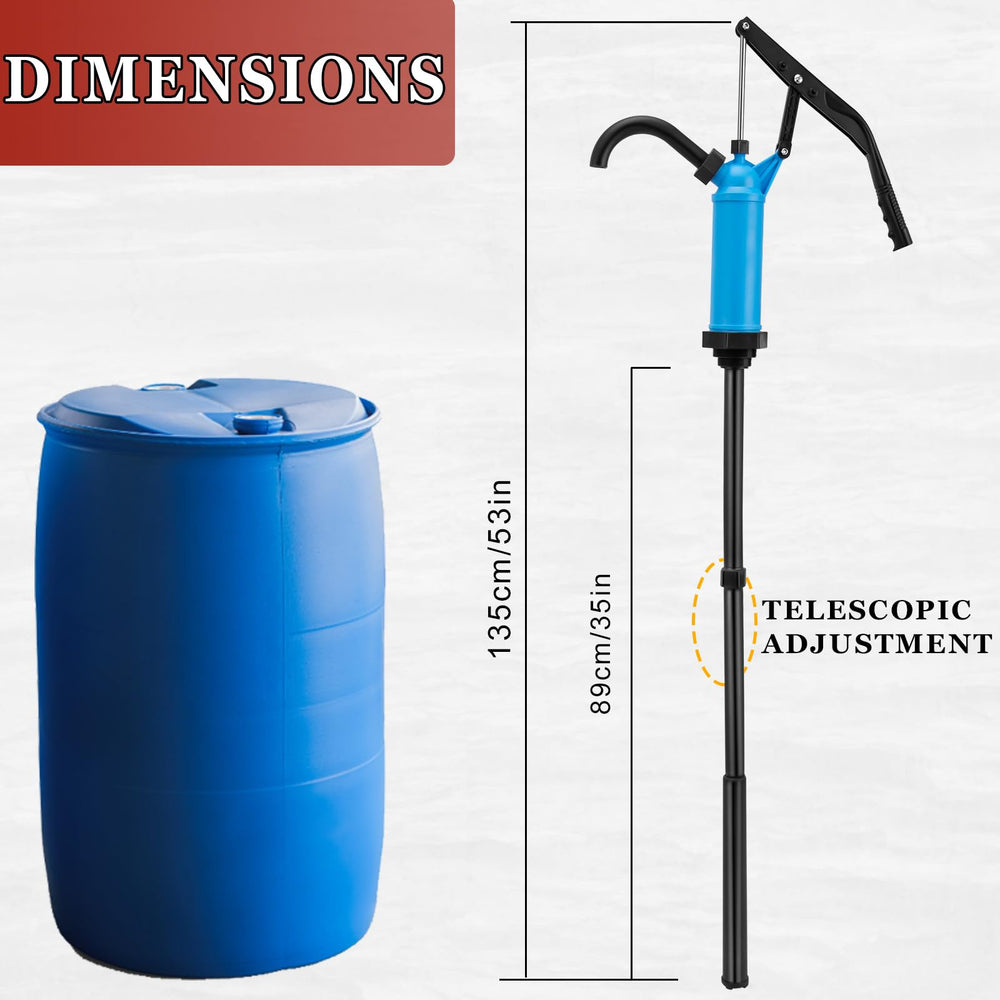GDDGHS pump disassembled for cleaning and compact storage benefit