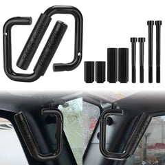 GDLIN front grab handle kit front view showing sturdy aluminum and finish benefit