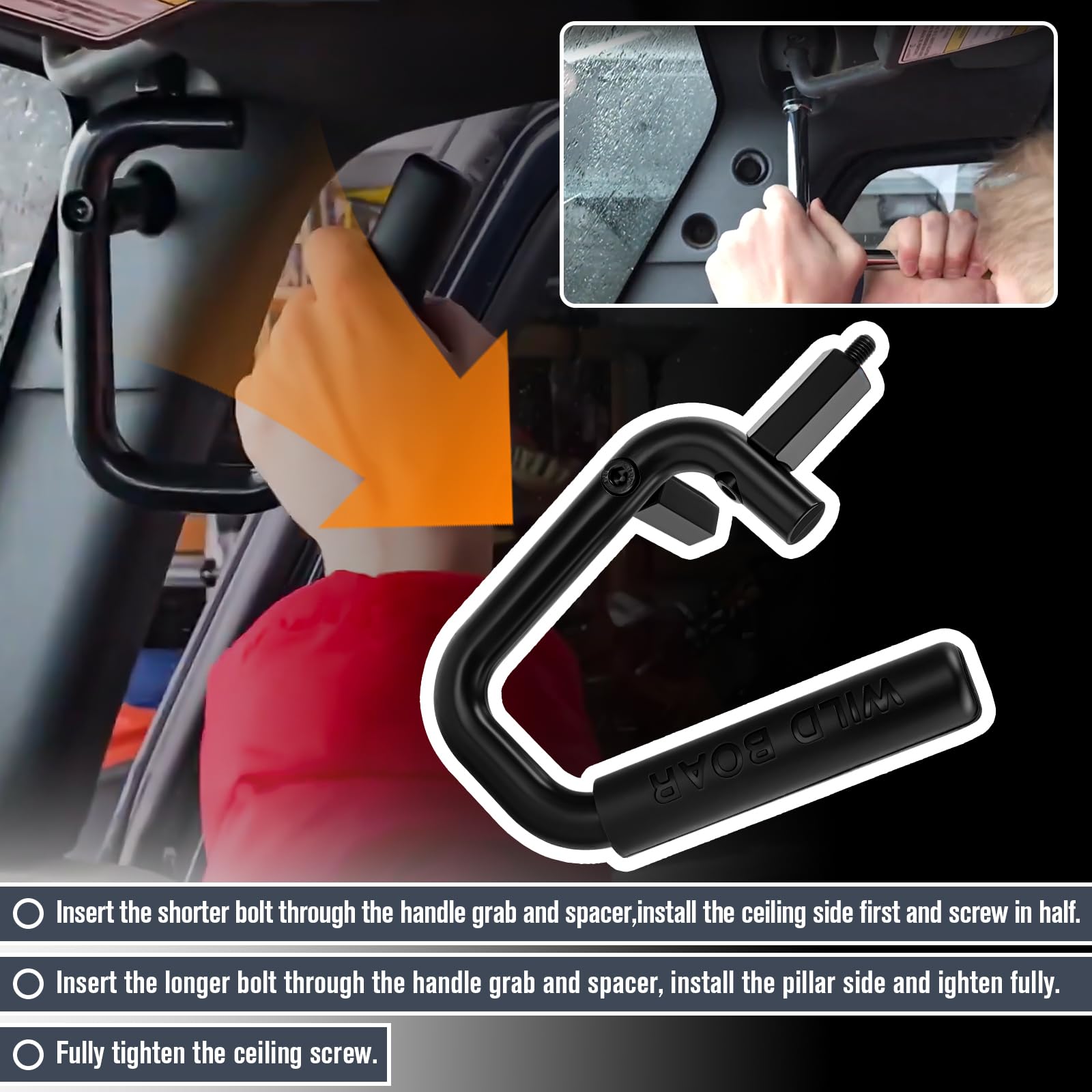 GDLIN handle next to a hand showing scale and ergonomic hold benefit
