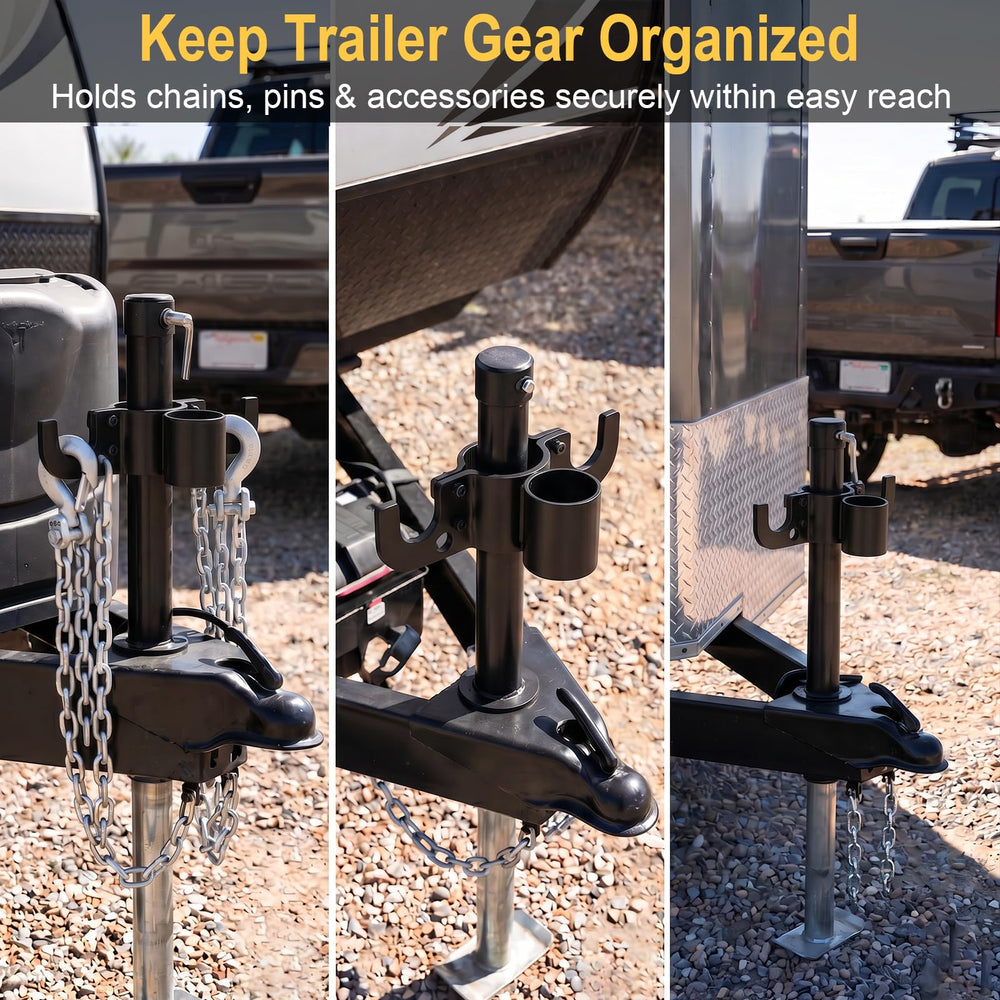 GDMQWSP installed on RV tongue demonstrating outdoor durability