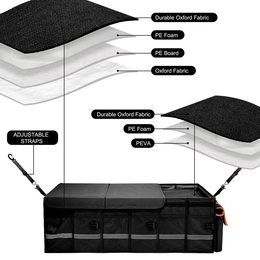GDNasist placed in SUV cargo area keeping groceries and gear stable on trips