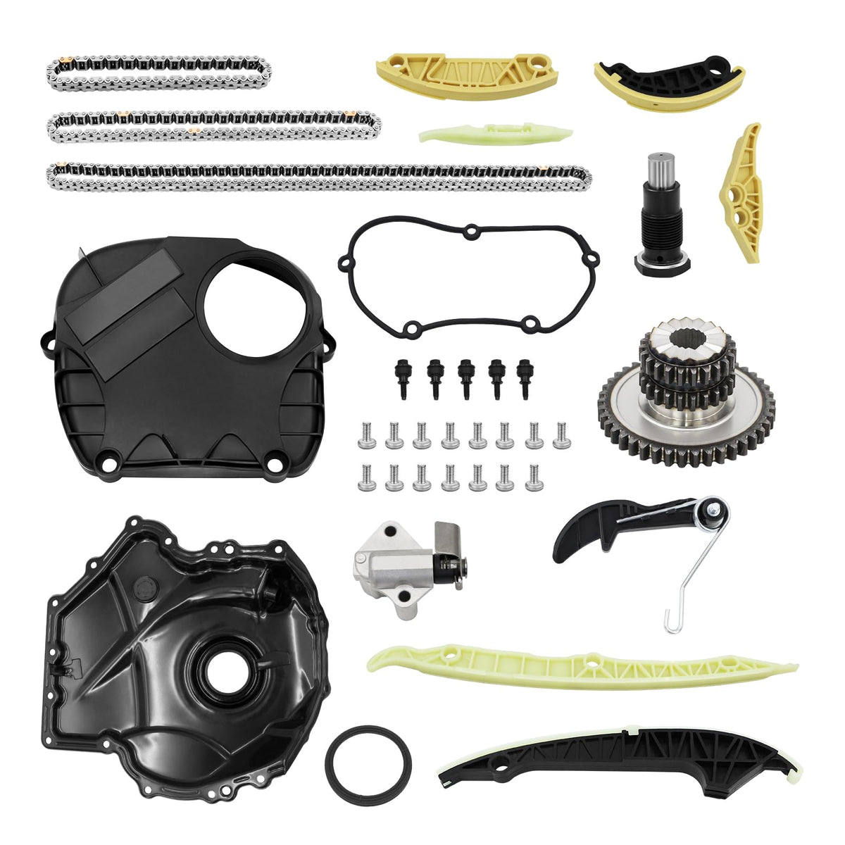 GDO front timing cover showing precise fit and improved sealing