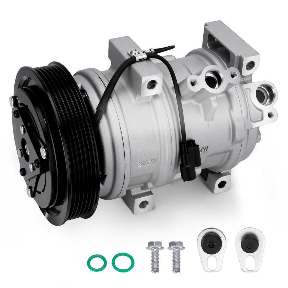 GDUKOP compressor front overview showing compact direct-fit design and reliable replacement benefit