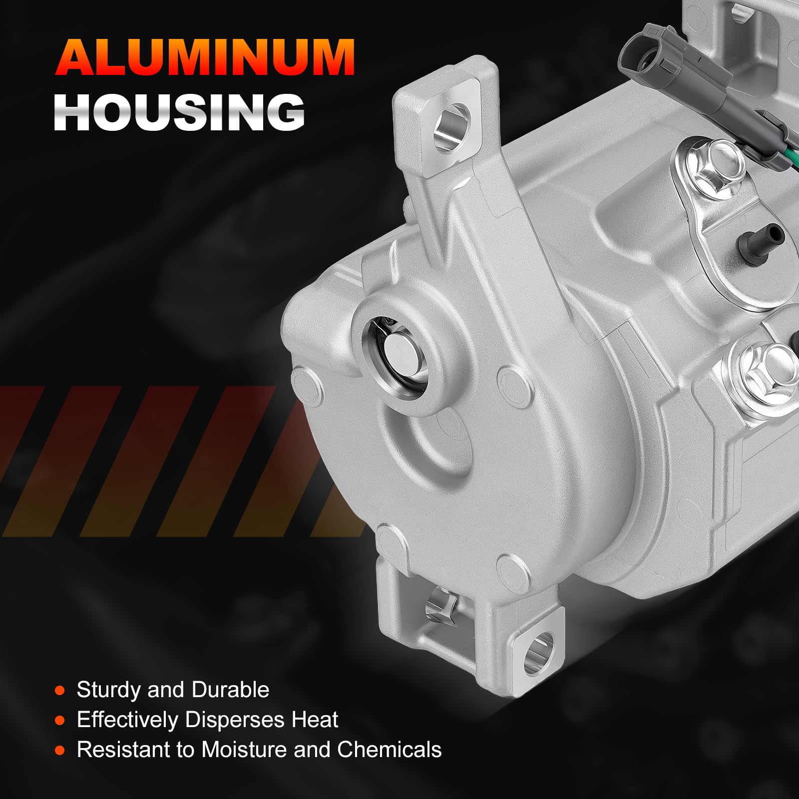 GDUKOP pulley side profile with four grooves matching vehicle belt systems