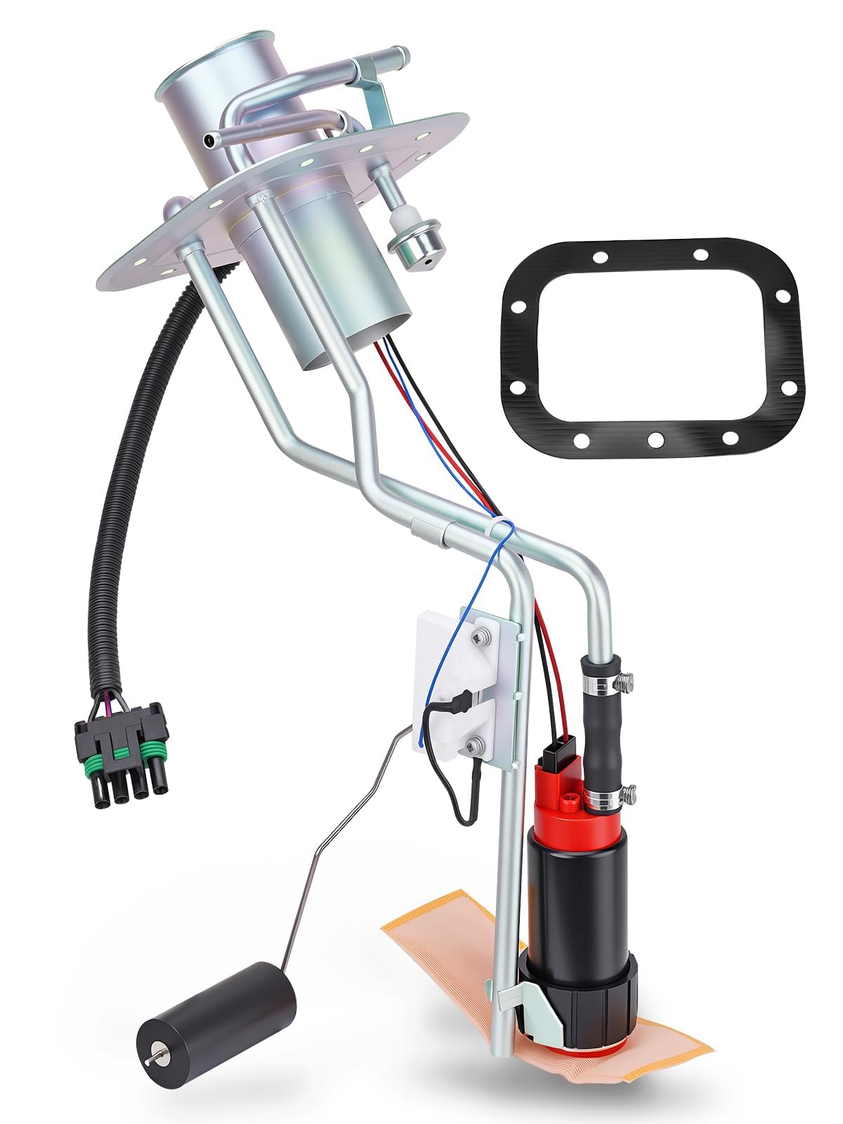 GDUKOP front view of fuel pump assembly showing complete unit and fitment benefit