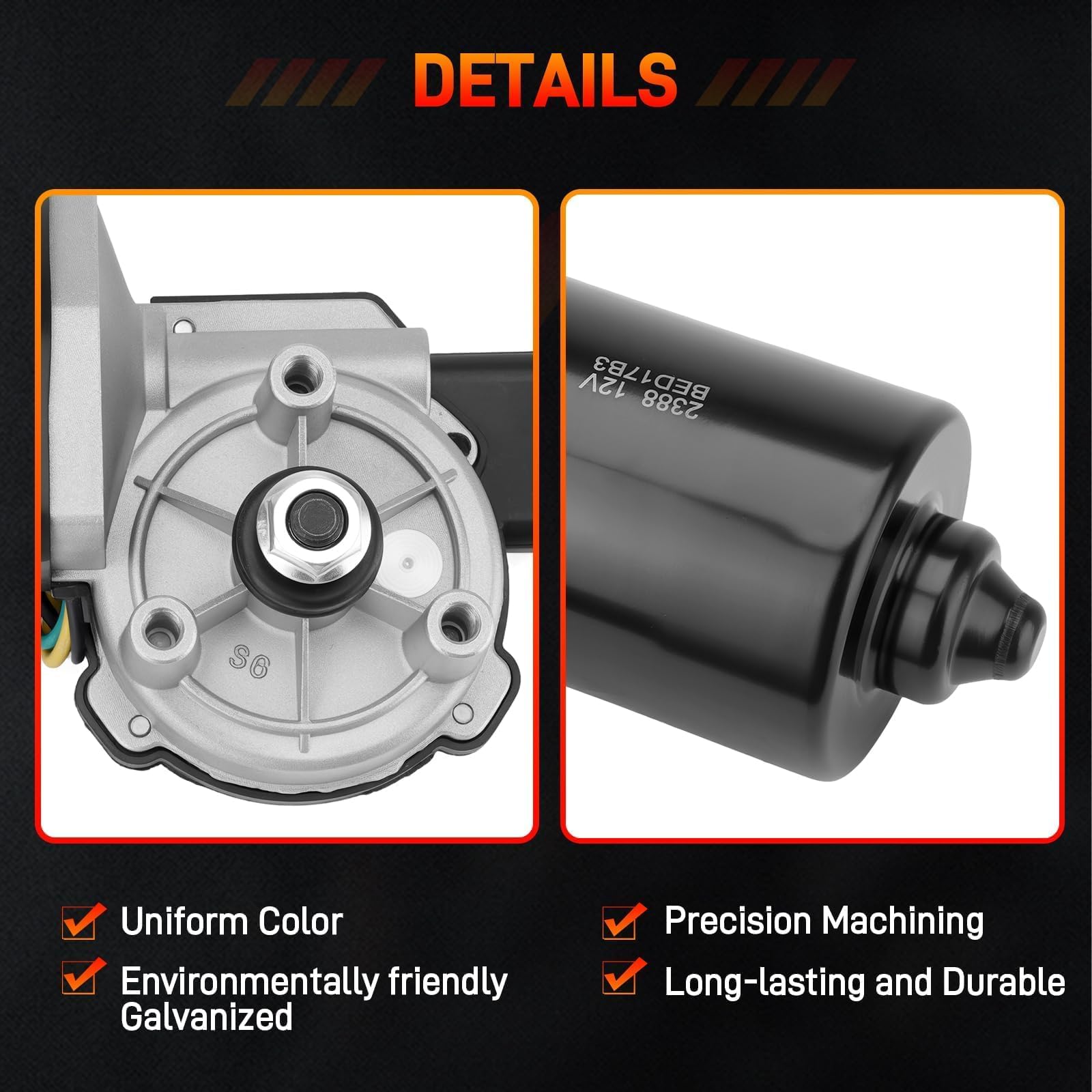 GDUKOP motor installed on Jeep Wrangler illustrating straightforward fitment