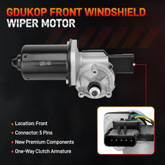 GDUKOP detailed shot of mounting pattern ensuring direct fit to vehicle