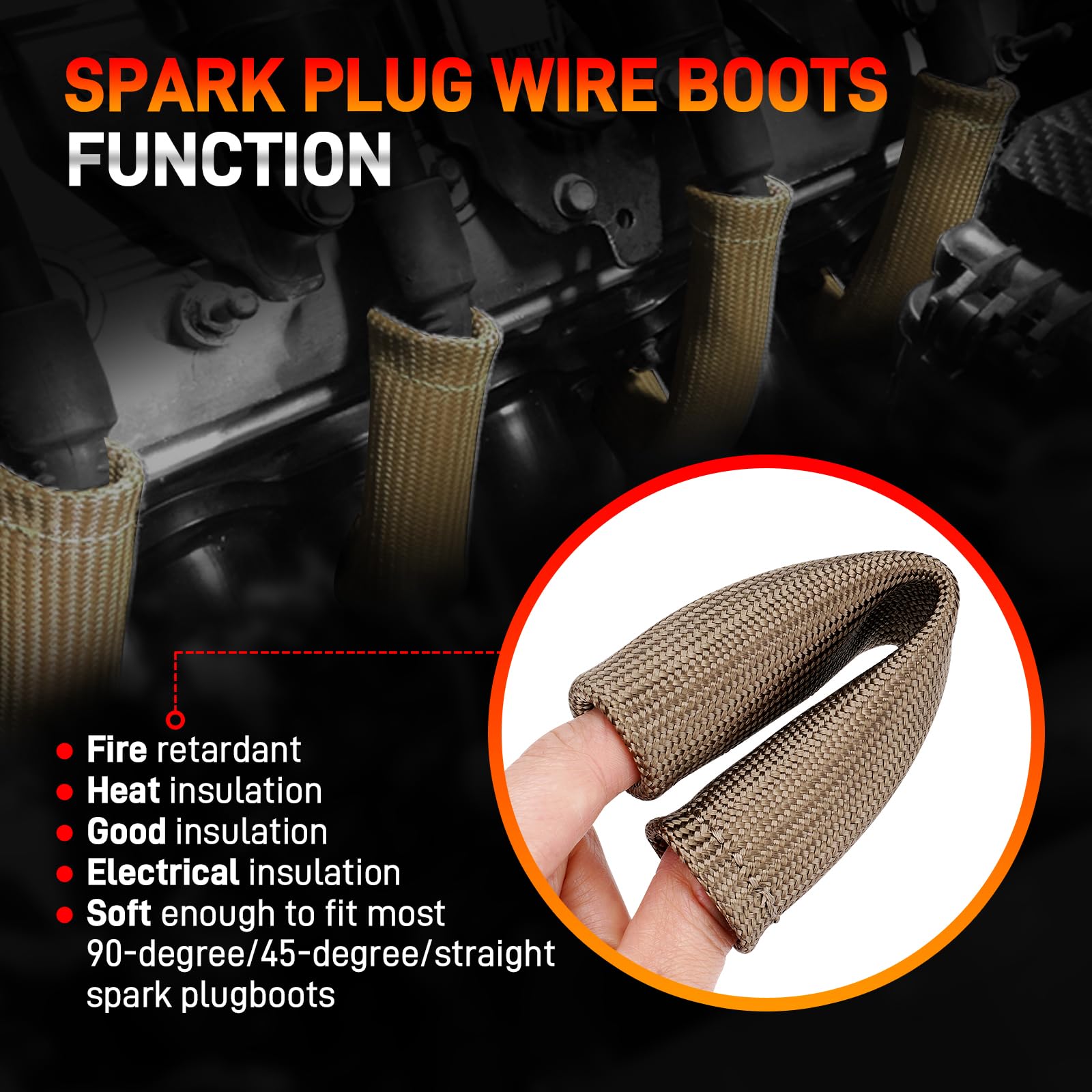 GDUKOP wire end terminal closeup demonstrating OEM-style fit and reliable connection