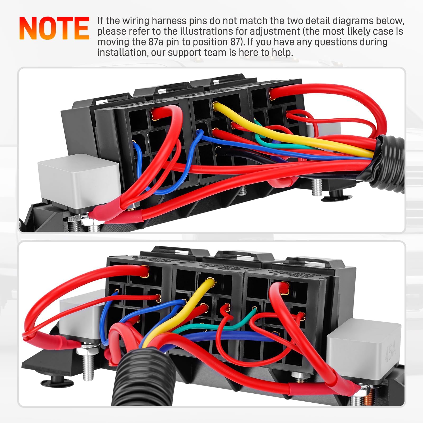 GDUKOP wiring diagram and instructions photo aiding easier installation