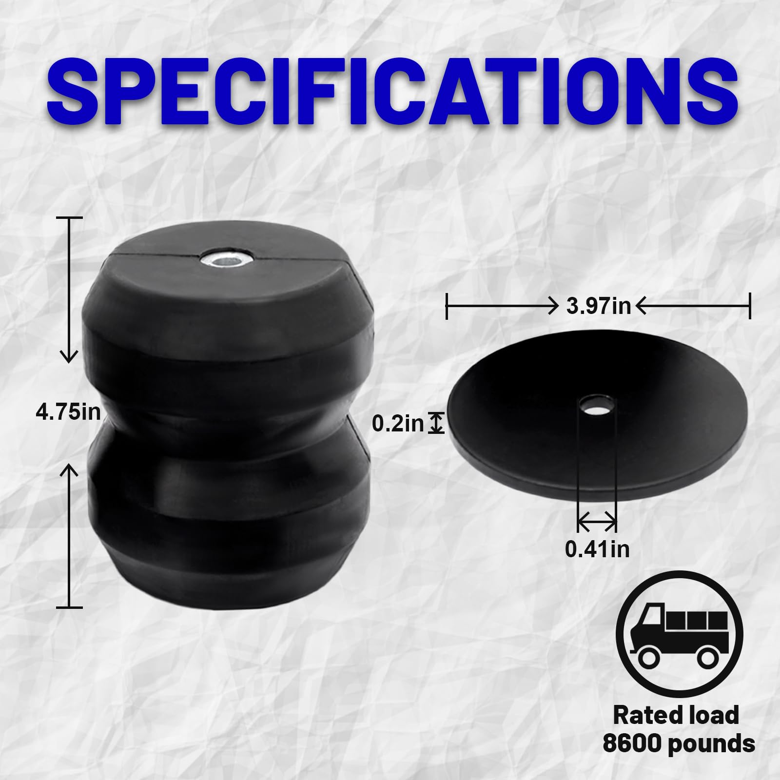 Gdydi hardware and included bolts washers nuts illustrating easy install benefit