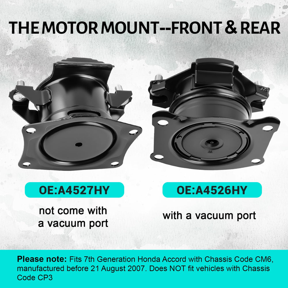 Gdydi rear motor mount close-up showing durable materials for reduced vibration