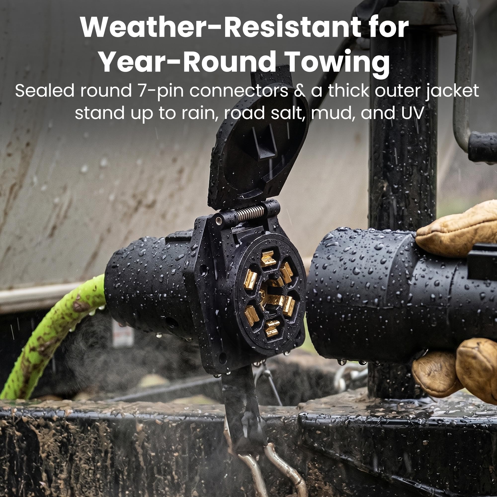 GEARit connector pins detail showing corrosion-resistant contact points