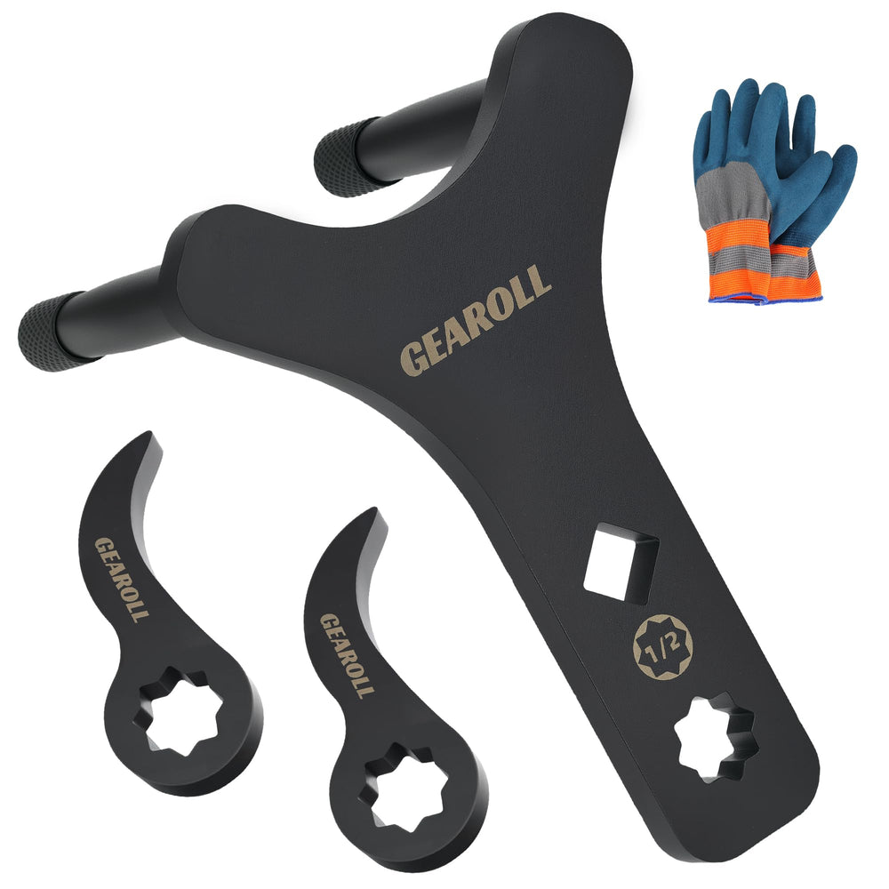 GEAROLL front packaging showing the lower control arm pry kit benefits