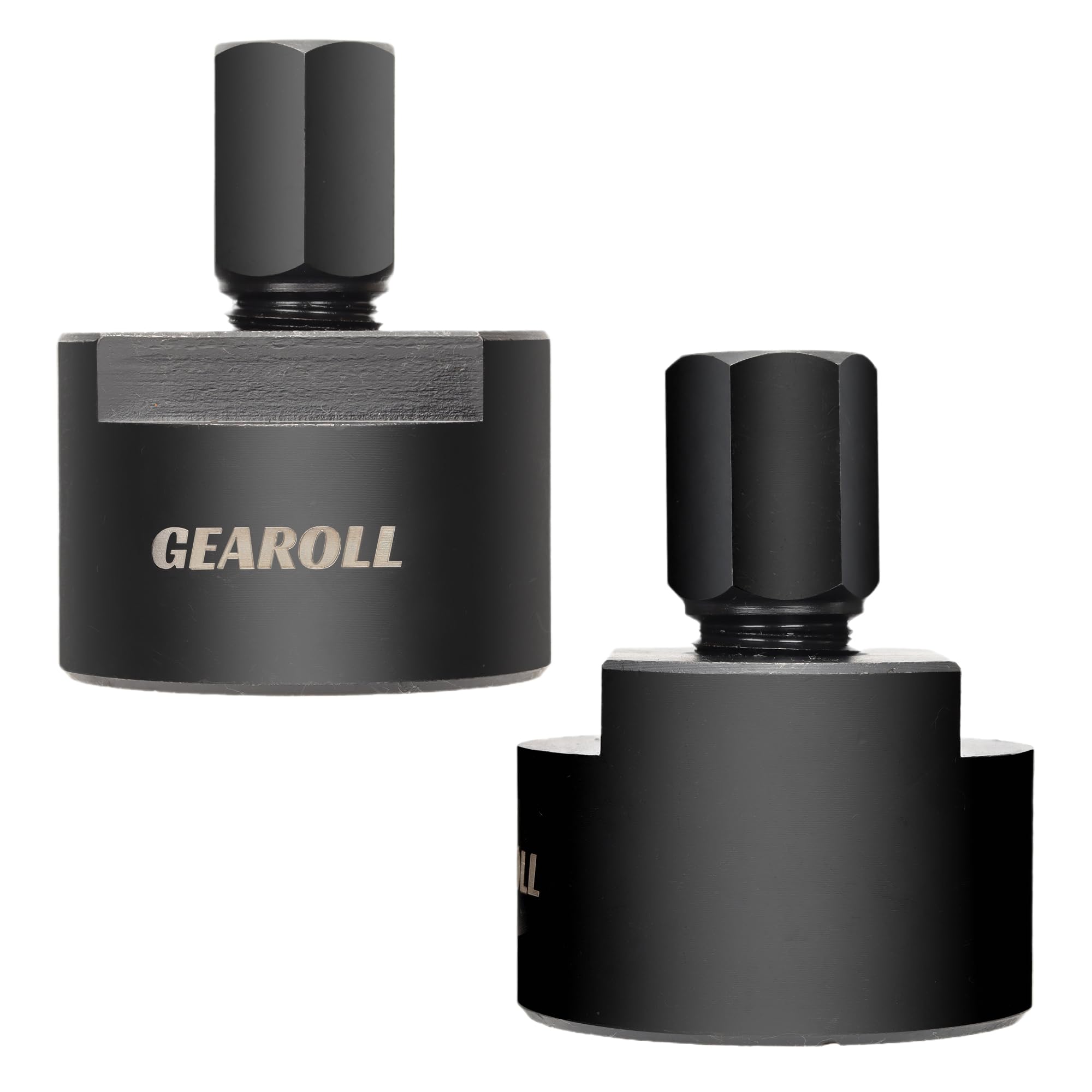 GEAROLL macro close-up of 50mm x 1.5 LH thread demonstrating precision and durable finish