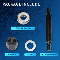 GEAROLL close-up of threaded rod displaying clear threads for reliable fit