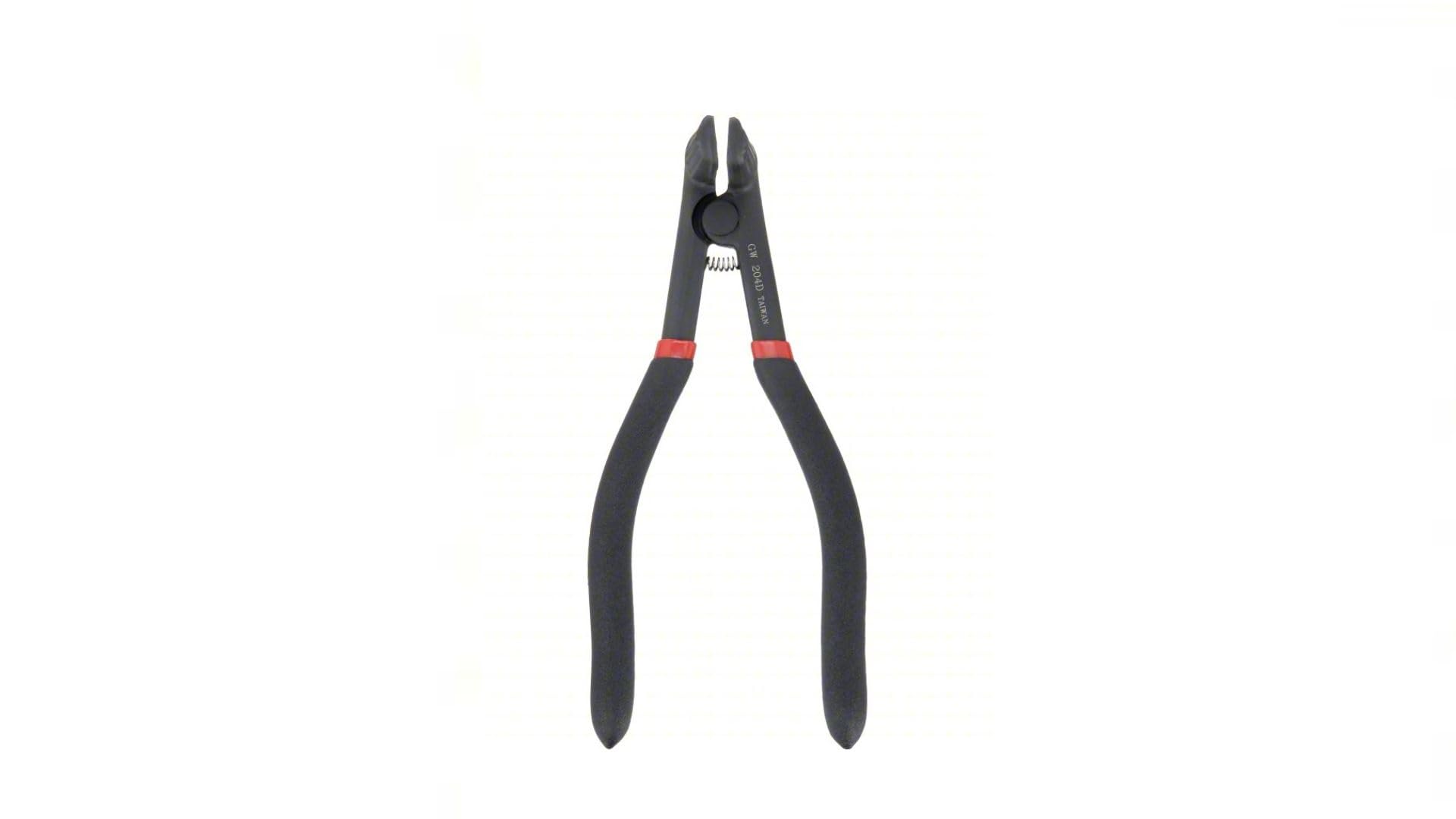 GEARWRENCH 204D front view showing plier shape and ergonomic grip for durable battery maintenance