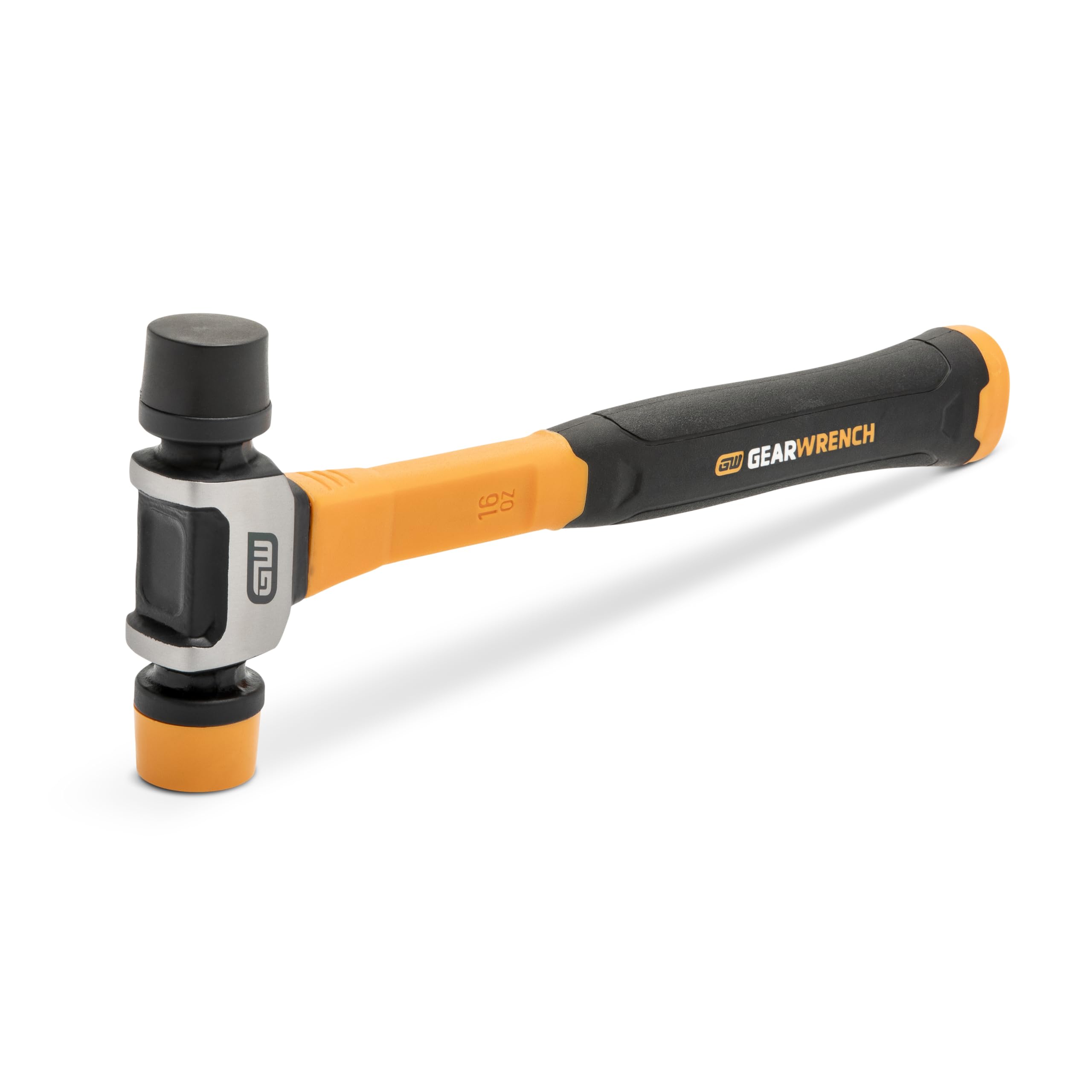 GEARWRENCH hammer size next to wrench for scale and shop compatibility