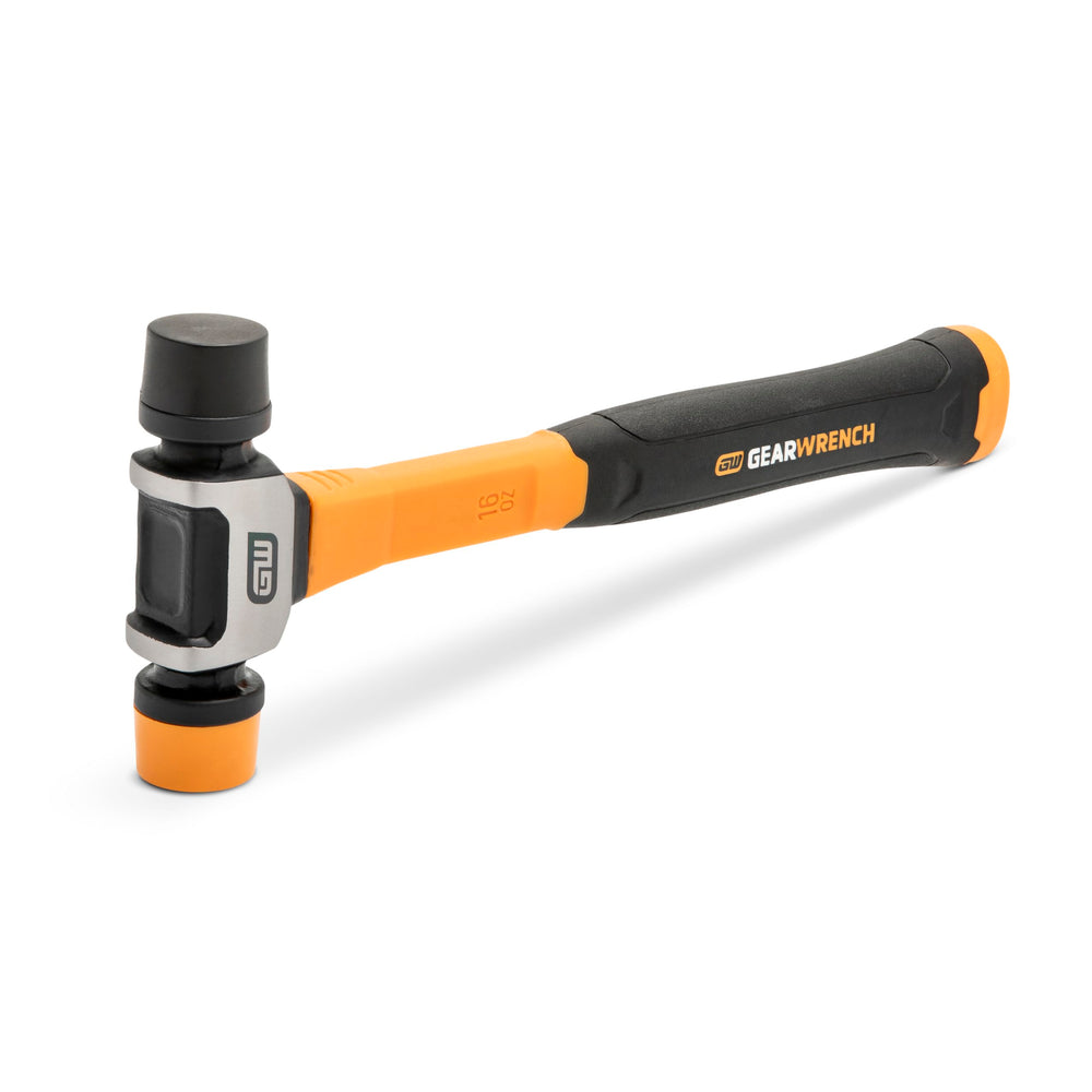 GEARWRENCH hammer size next to wrench for scale and shop compatibility