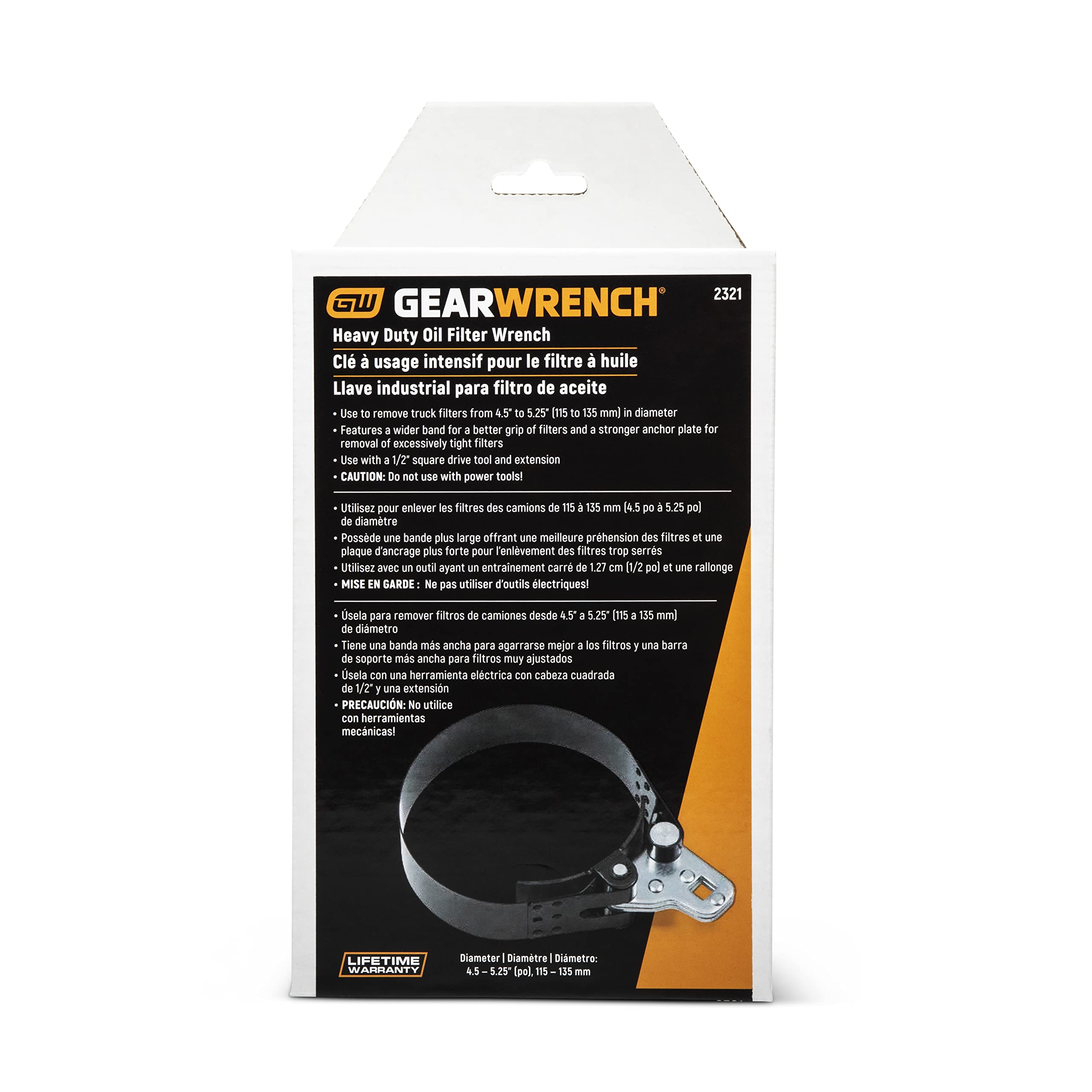 GEARWRENCH tool placed on a shop bench in garage illustrating professional readiness