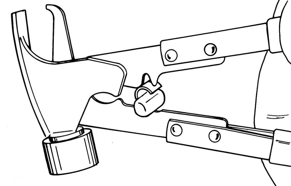 GEARWRENCH tool in use installing clip-on weight on alloy wheel preventing scratches