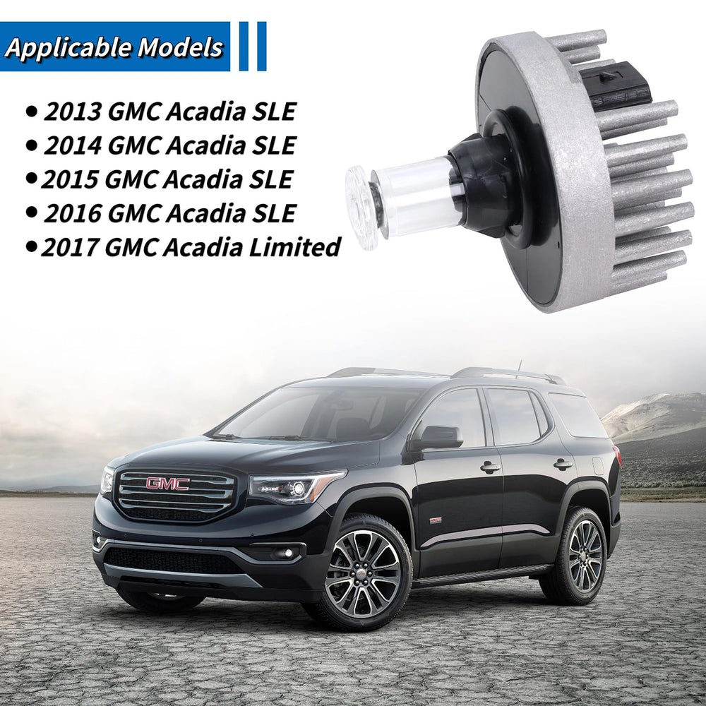 GEATaaT bulb installed in Acadia tail assembly improving rear visibility