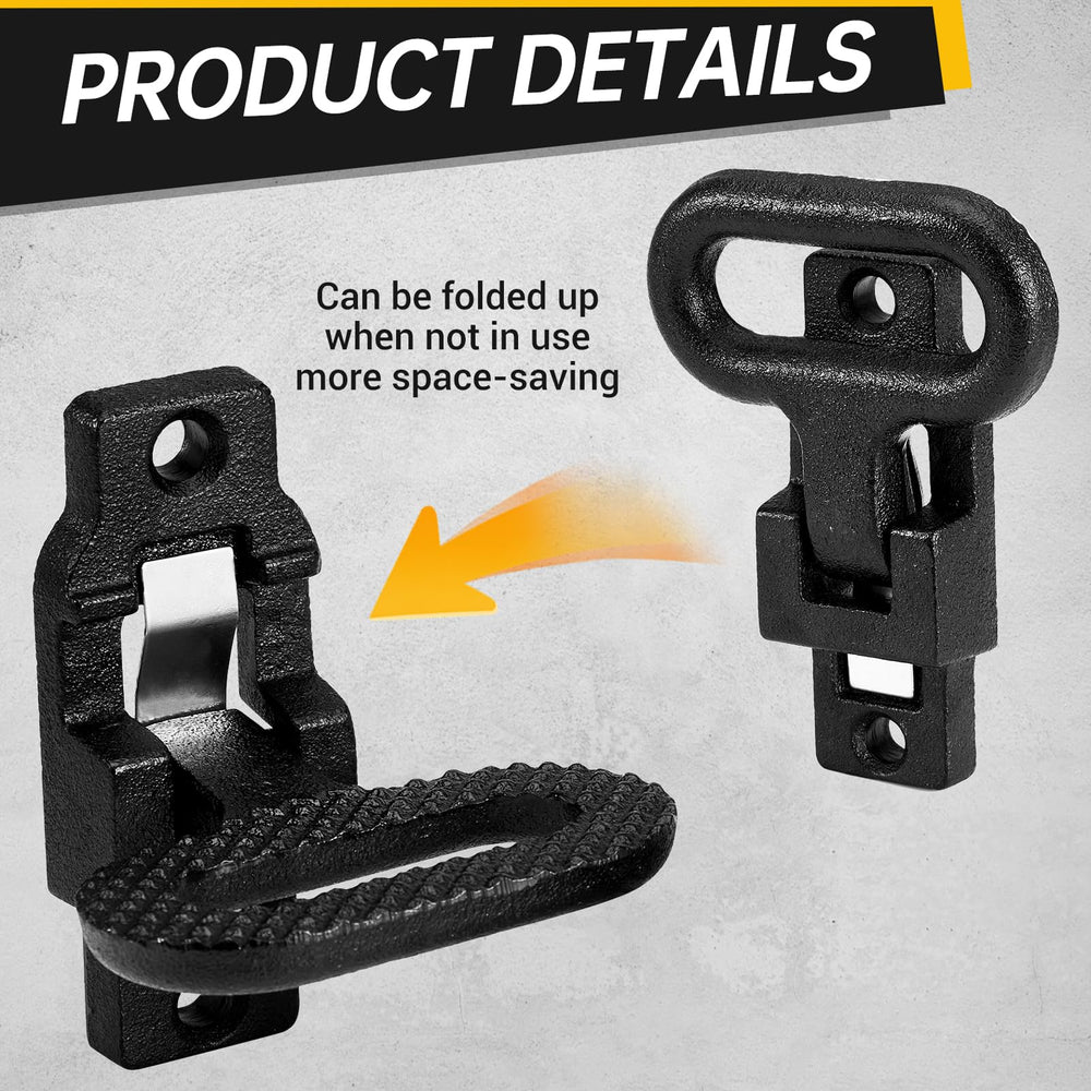 Gedlex folded flat side profile minimizing drag and protecting when driving