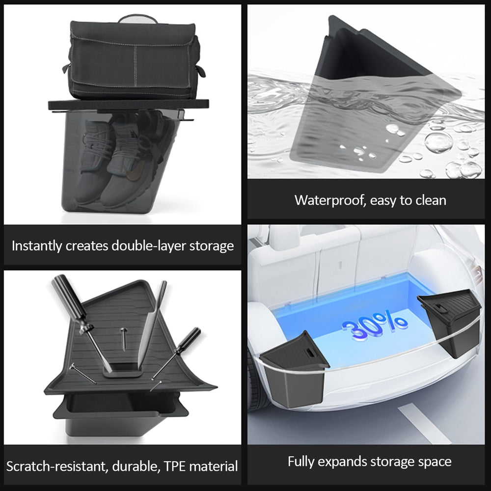 GEEDAR material detail showing ABS and TPE finish for easy cleaning