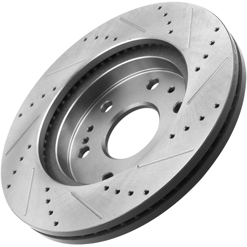 Geekstop rotor edge machining showing smooth surface for consistent pad contact