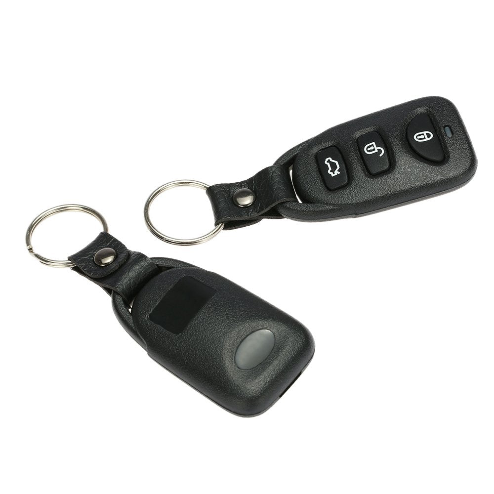 Geevorks trunk release button detail indicating negative signal compatibility with relay