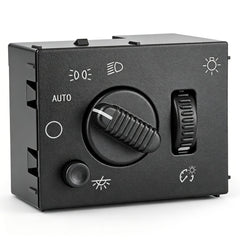 GELAIDI front view of dimmer switch showing controls and OEM fit benefit