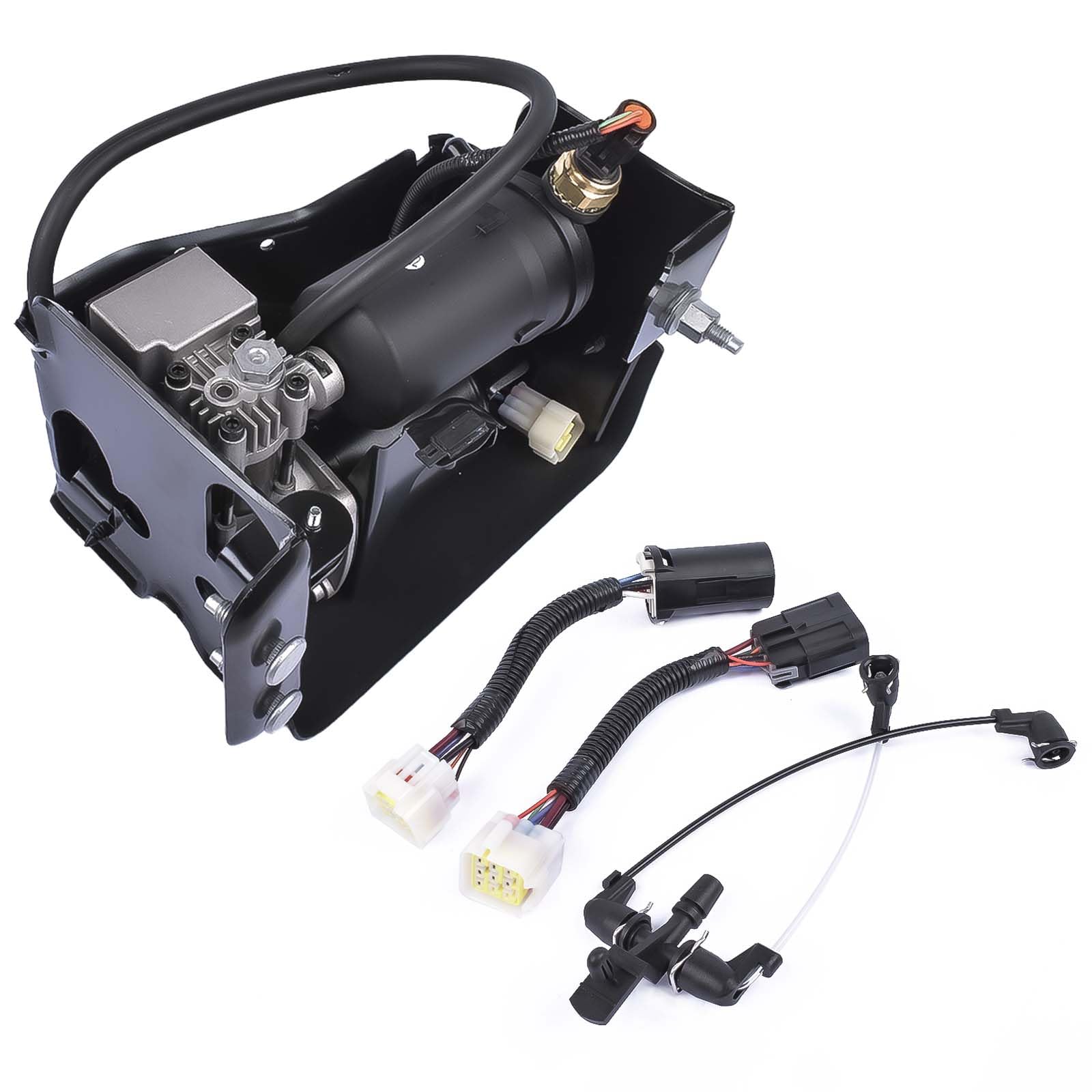 GELUOXI compressor bracket detail highlighting solid mounting benefit