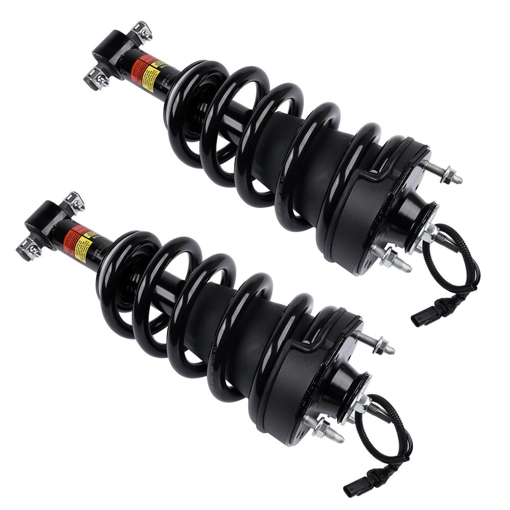 GELUOXI front strut assembly front view showing direct-fit replacement benefit