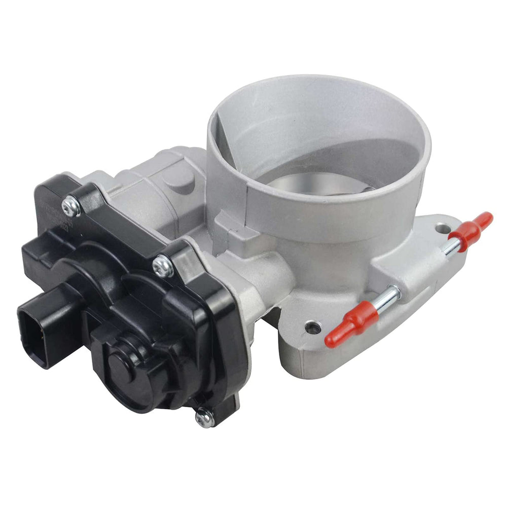 GELUOXI throttle body mounted on engine demonstrating direct replacement