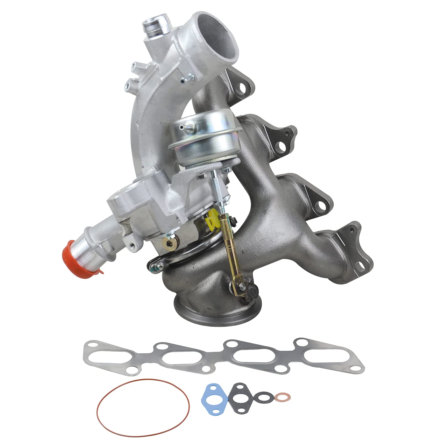 GELUOXI turbo installed under hood demonstrating direct-fit replacement advantage